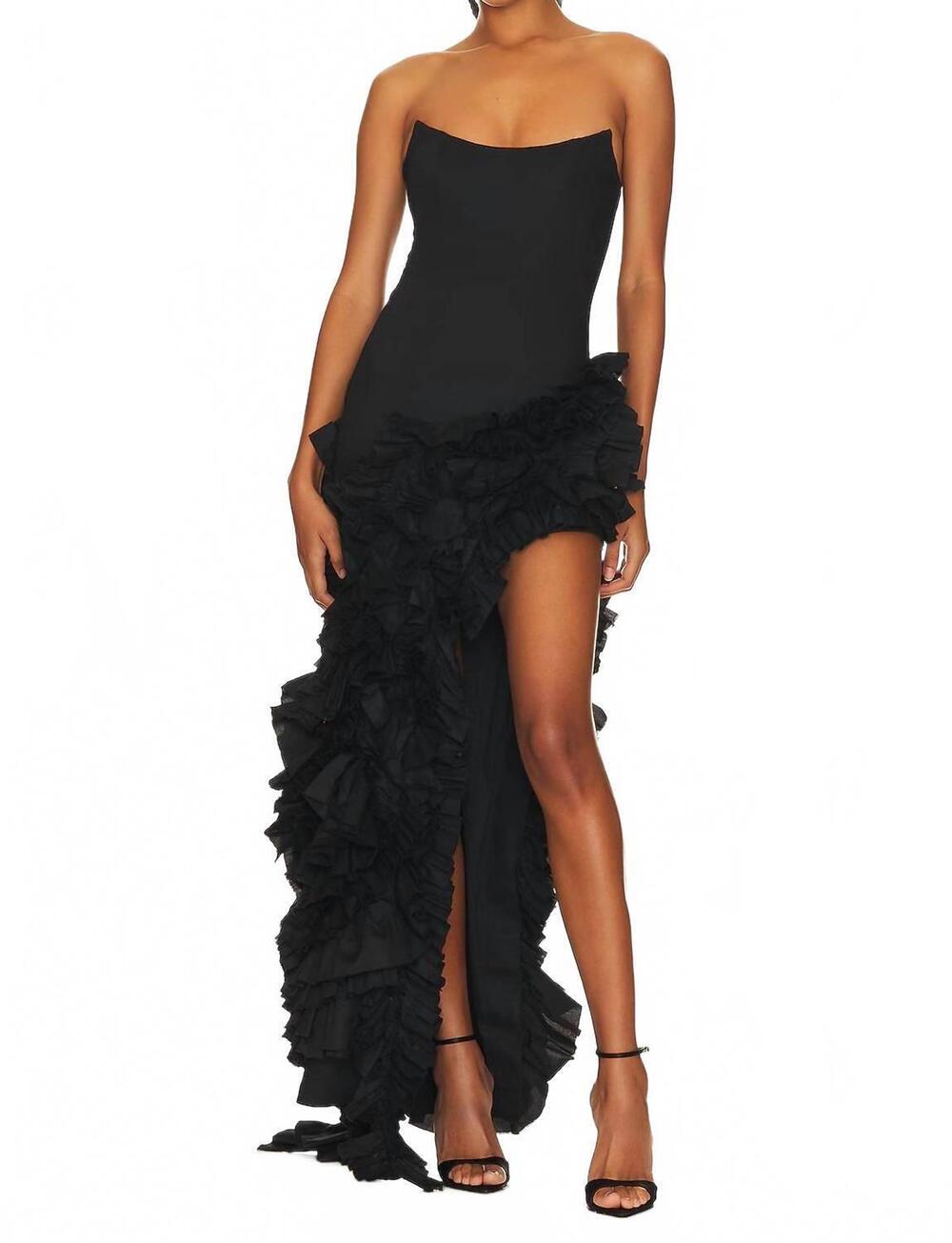 NEW NBD arabella gown in black